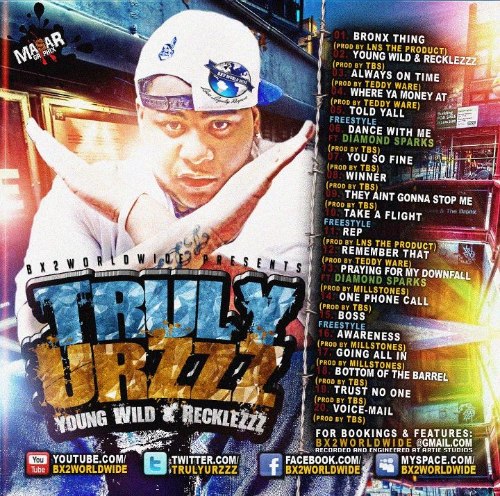 Truly UrzZz “Young, Wild & RecklezZz” Vol 1 | Designed by Masar Graphix