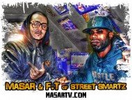 F.T. of Street Smartz & Masar in the studio working [Tru Criminal Records - Stand Out]