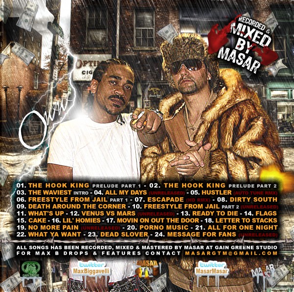 Max B & Masar Official Back Side